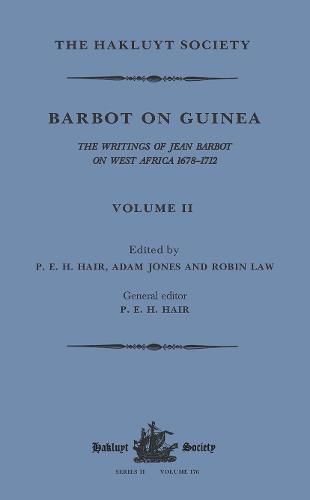 Cover image for Barbot on Guinea: Volume II