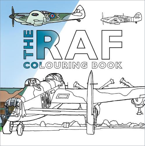 Cover image for The RAF Colouring Book