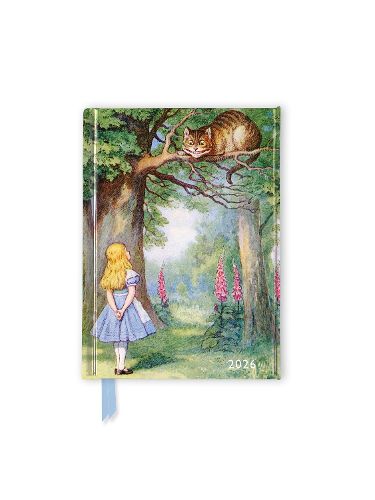 Cover image for Alice & the Cheshire Cat 2026 Luxury Pocket Diary Planner - Week to View