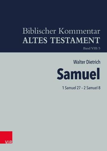 Cover image for 1 Samuel 27  2 Samuel 8: Einbanddecke