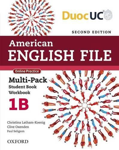 Cover image for American English File 2e 1 Multi-pack B