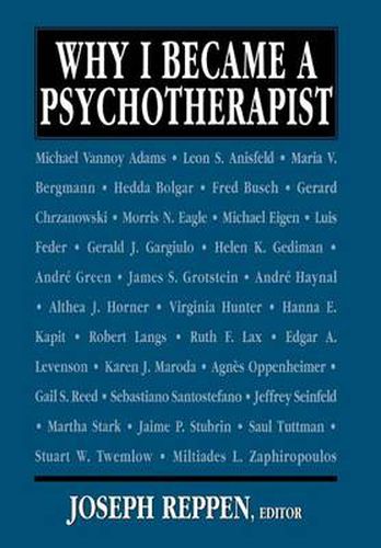 Cover image for Why I Became a Psychotherapist