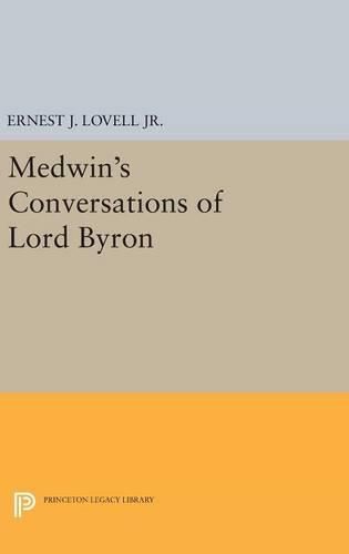Cover image for Medwin's Conversations of Lord Byron