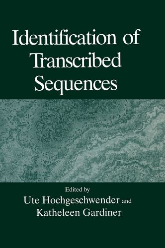 Cover image for Identification of Transcribed Sequences: The Language of Science