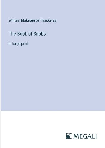 Cover image for The Book of Snobs