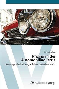 Cover image for Pricing in der Automobilindustrie
