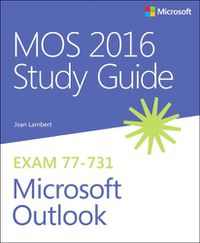 Cover image for MOS 2016 Study Guide for Microsoft Outlook