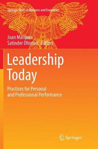 Cover image for Leadership Today: Practices for Personal and Professional Performance