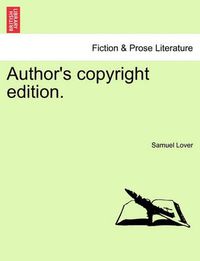 Cover image for Author's Copyright Edition.