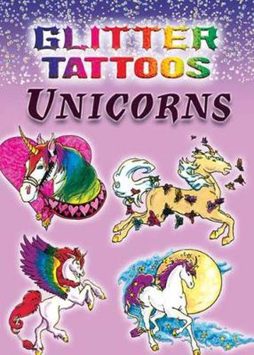 Cover image for Glitter Tattoos Unicorns