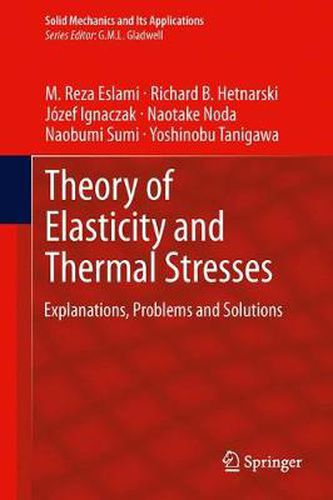 Cover image for Theory of Elasticity and Thermal Stresses: Explanations, Problems and Solutions