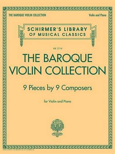 Cover image for The Baroque Violin Collection: 9 Pieces by 9 Composers