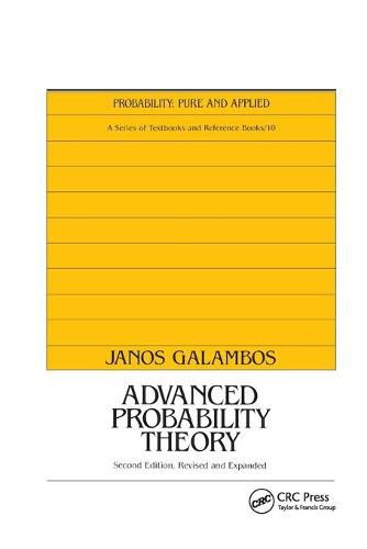 Cover image for Advanced Probability Theory, Second Edition,