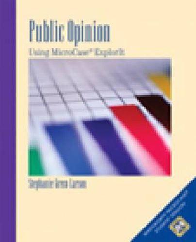 Cover image for Public Opinion : Using MicroCase ExplorIt