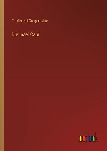 Cover image for Die Insel Capri