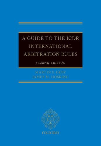 Cover image for A Guide to the ICDR International Arbitration Rules