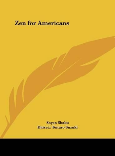 Zen for Americans