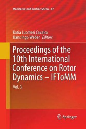 Cover image for Proceedings of the 10th International Conference on Rotor Dynamics - IFToMM: Vol. 3