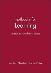 Cover image for Textbooks for Learning: Nurturing Children's Minds