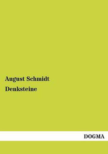 Cover image for Denksteine