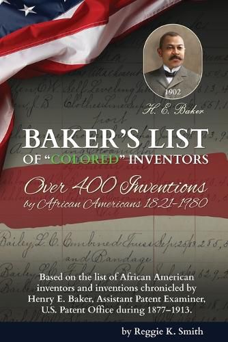BAKER'S LIST Of "Colored" Inventors