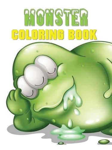 Cover image for Monster Coloring Book