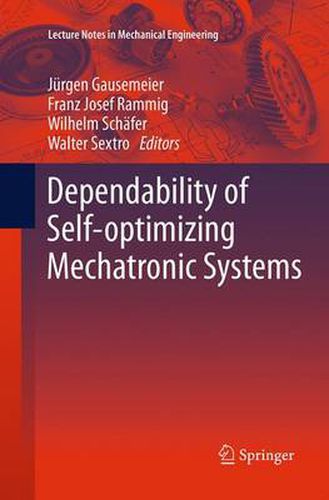 Cover image for Dependability of Self-Optimizing Mechatronic Systems