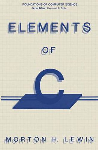 Cover image for Elements of C