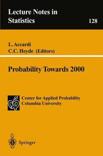 Cover image for Probability Towards 2000