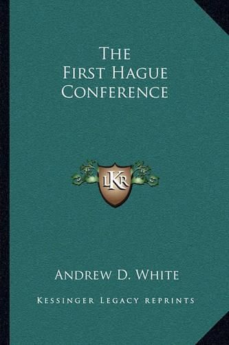 Cover image for The First Hague Conference