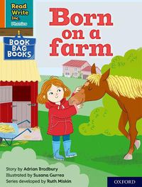 Cover image for Read Write Inc. Phonics: Born on a farm (Orange Set 4 Book Bag Book 8)