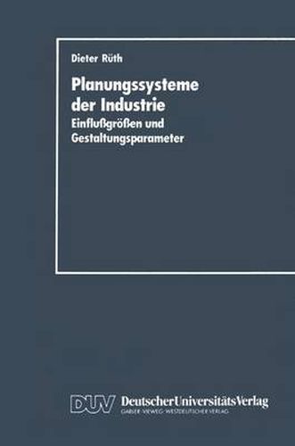 Cover image for Planungssysteme der Industrie