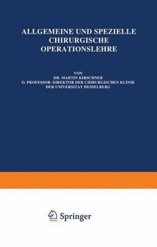 Cover image for Die Eingriffe Am Gehirnschadel, Gehirn, Gesicht, Gesichtsschadel, an Der Wirbelsaule Und Am Ruckenmark: 3. Band / 1. Teil