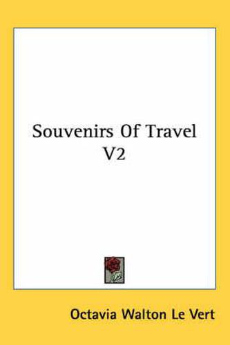 Cover image for Souvenirs of Travel V2