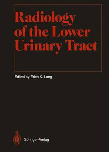 Cover image for Radiology of the Lower Urinary Tract