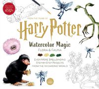 Cover image for Harry Potter: Watercolor Magic: Flora & Fauna
