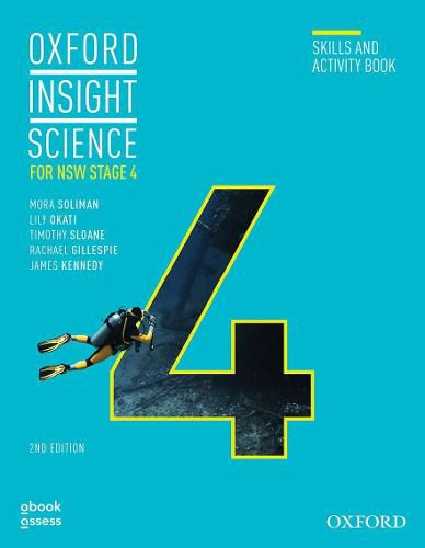 Cover image for Oxford Insight Science for NSW Stage 4 Skills & Activity book