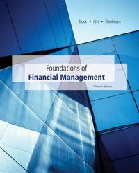 Cover image for Loose-Leaf Foundations of Financial Management with Time Value of Money Card