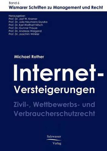 Cover image for Internet-Versteigerungen