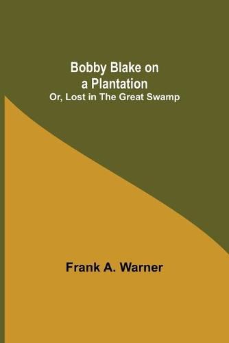 Cover image for Bobby Blake on a Plantation; Or, Lost in the Great Swamp