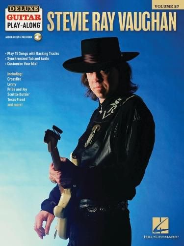 Stevie Ray Vaughan -Del. Guitar Play-Along Vol. 27: Book with Interactive Online Audio Interface