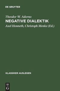 Cover image for Theodor W. Adorno: Negative Dialektik