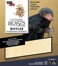 Cover image for Incredibuilds: Fantastic Beasts and Where to Find Them: Niffler 3D Wood Model and Booklet