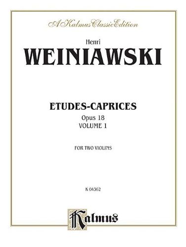 Cover image for Etudes-Caprices, Op. 18