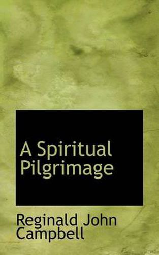 Cover image for A Spiritual Pilgrimage