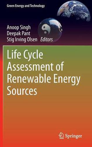 Cover image for Life Cycle Assessment of Renewable Energy Sources