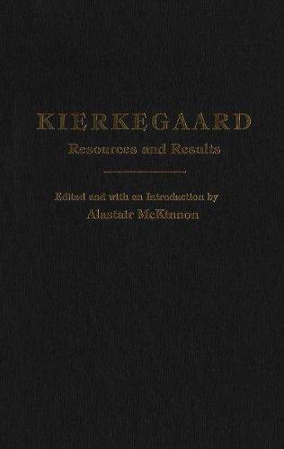 Cover image for Kierkegaard: Resources and Results