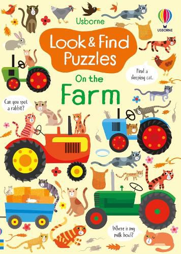Cover image for Look and Find Puzzles On the Farm