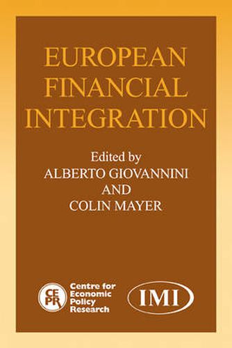 Cover image for European Financial Integration