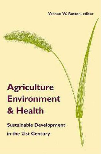 Cover image for Agriculture, Environment, and Health: Sustainable Development in the 21st Century